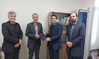 دیدار و تقدیر از سرآمدان علمی دانشگاه ( پروفسور ایرج صدیقی)